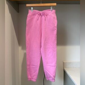 Abercrombie Kids Bright Pink Joggers, size 11/12